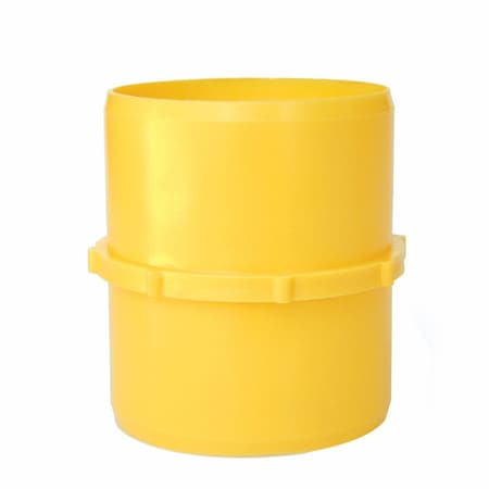 Valterra HOSE COUPLER, STRAIGHT, 3IN HOSE X HOSE, YELLOW F02-2025